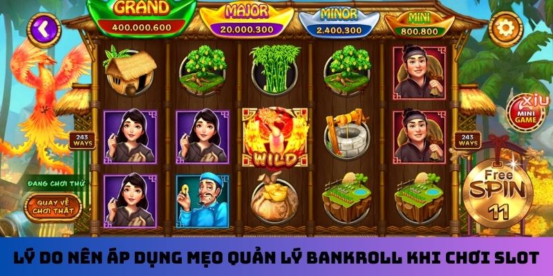 Lý do nên áp dụng mẹo quản lý bankroll khi chơi slot